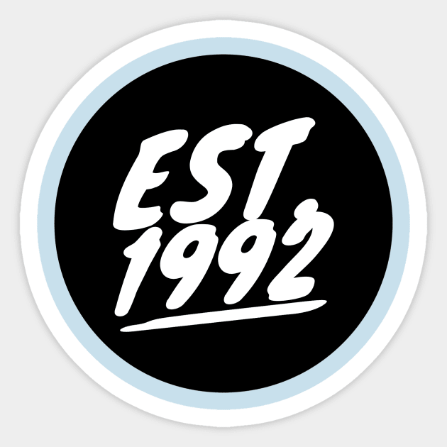 Est. 1992 Sticker by DanceItUp